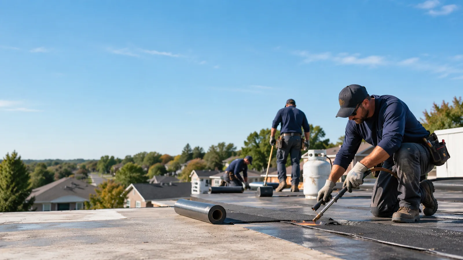 Flat Roof Leak Repair providers in Evington, VA
